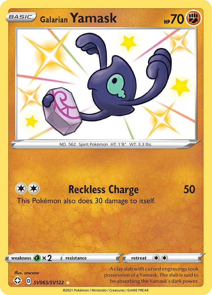 Galarian Yamask (SV065/SV122) (SHFSV)