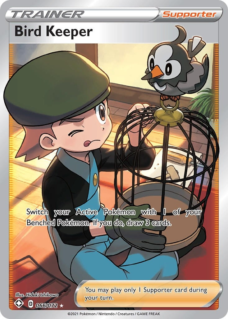 Bird Keeper (Full Art) (066/072) (SHF)