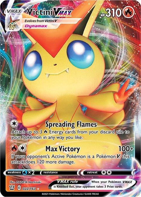 Victini VMAX (022/163) (SWSH05: Battle Styles) (SWSH05)