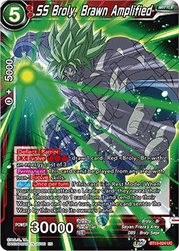 SS Broly, Brawn Amplified (BT13-024) (Supreme Rivalry) (DBS-B13)