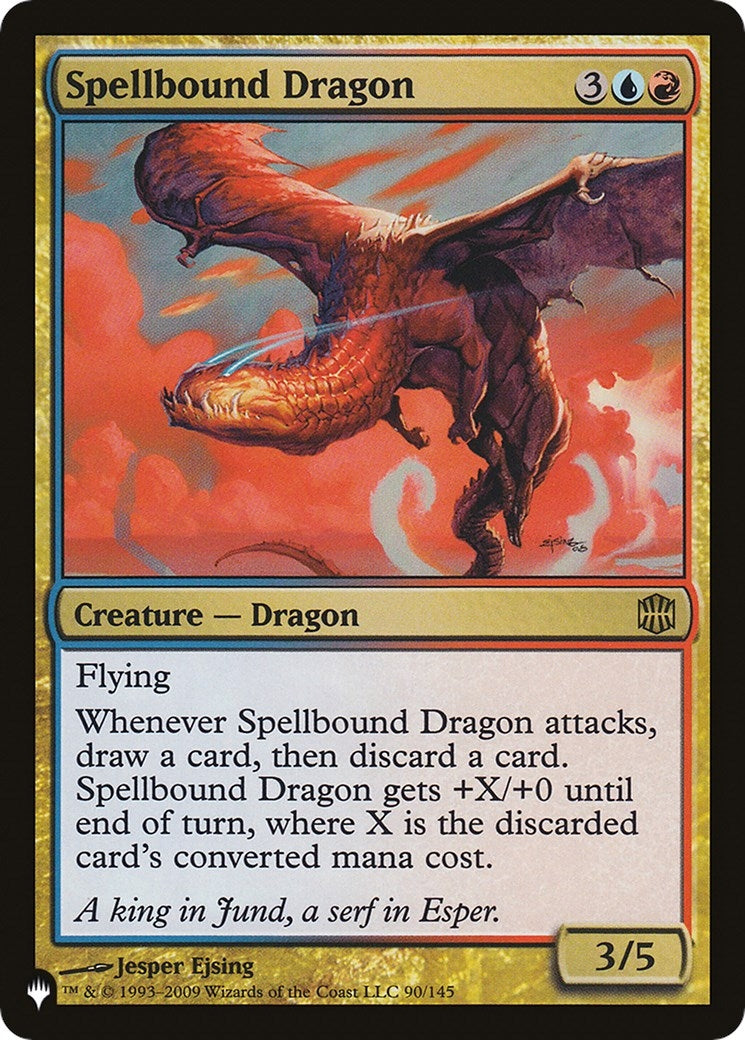 Spellbound Dragon (90/145) (LIST)