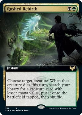 Rushed Rebirth (Extended Art) (351) (STX)