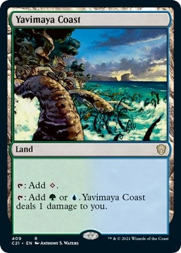 Yavimaya Coast (409) (C21)