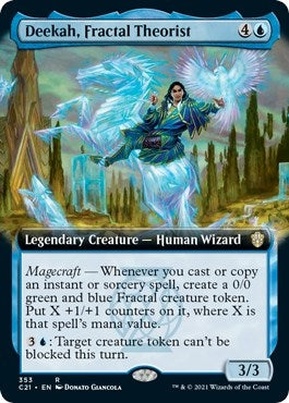 Deekah, Fractal Theorist (Extended Art) (353) (C21)