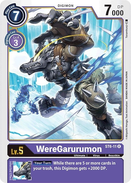 WereGarurumon (ST6-11 R) (ST-6)