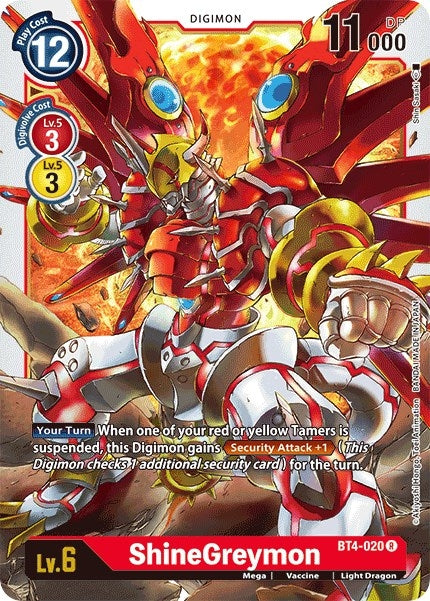 ShineGreymon (BT4-020 R) (BT04)