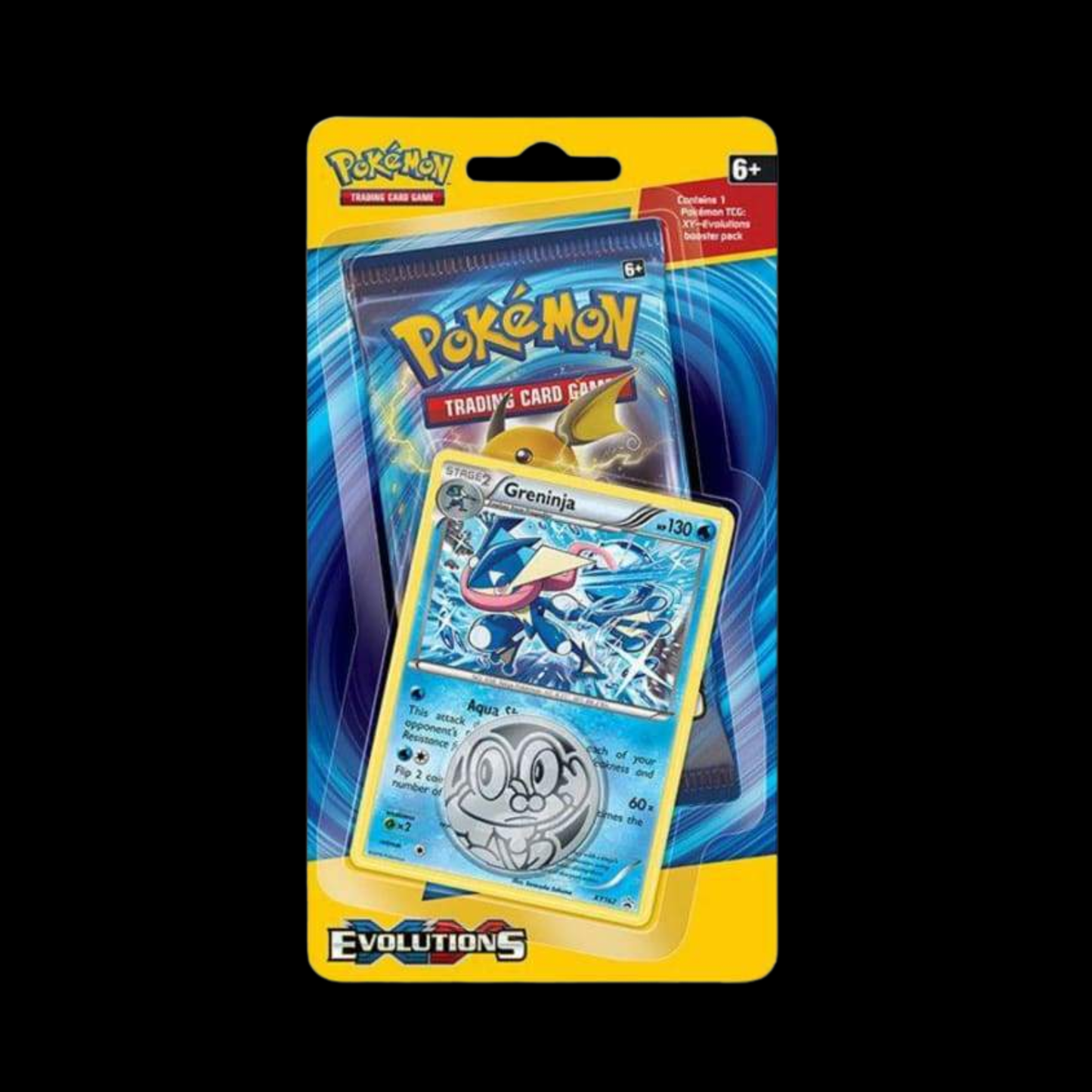 Pokemon XY Evolutions Greninja Checklane Blister Pack 2016