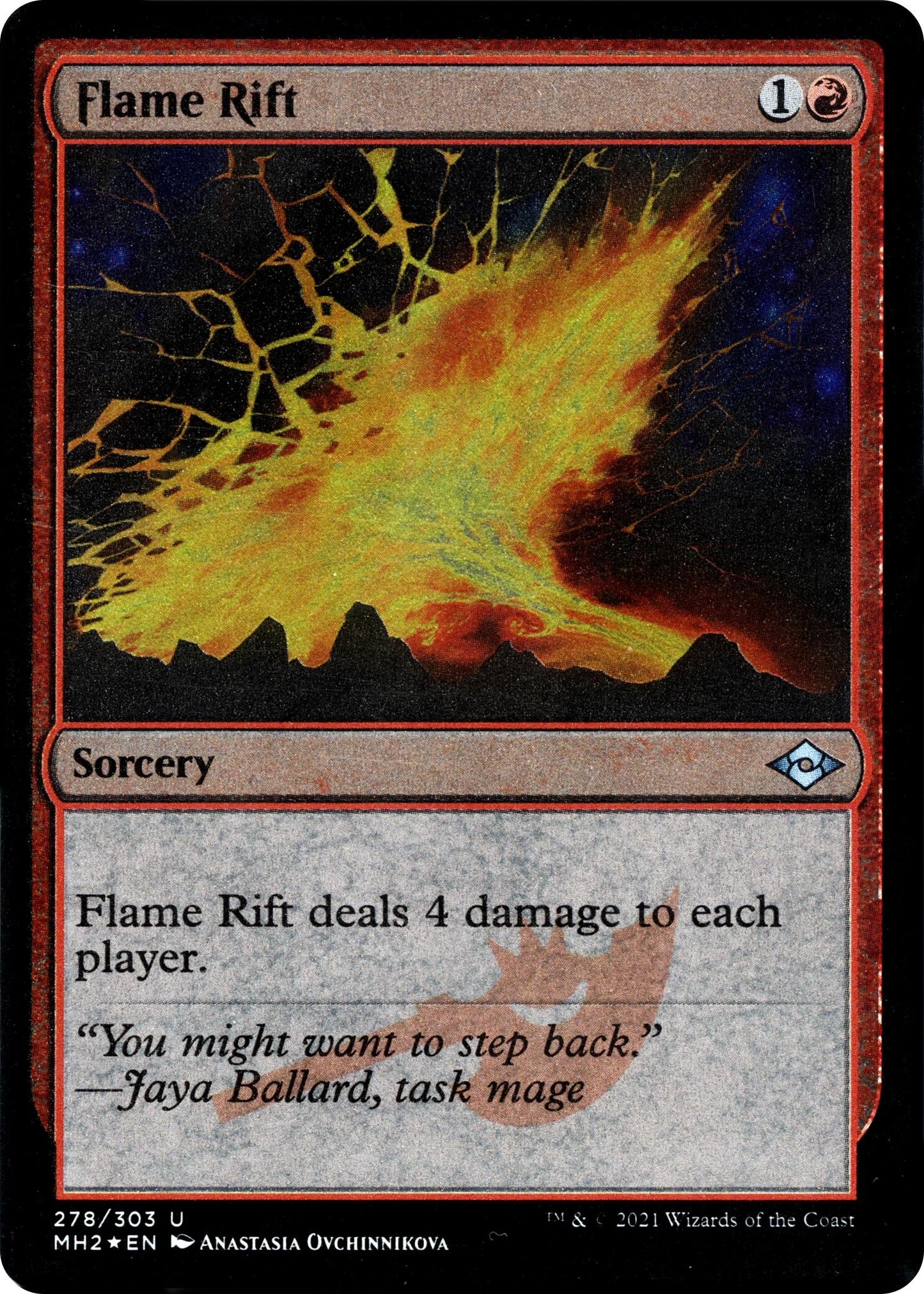 Flame Rift (Foil Etched) (278) (MH2)
