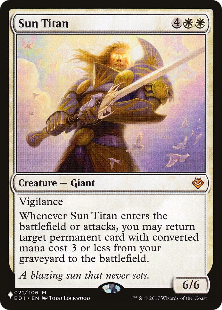 Sun Titan (E01) (021/106) (LIST)