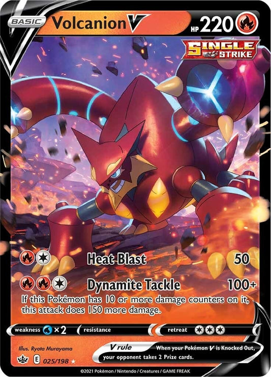 Volcanion V (025/198) (SWSH06: Chilling Reign) (SWSH06)