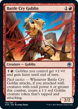 Battle Cry Goblin (132) (AFR)