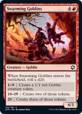 Swarming Goblins (162) (AFR)