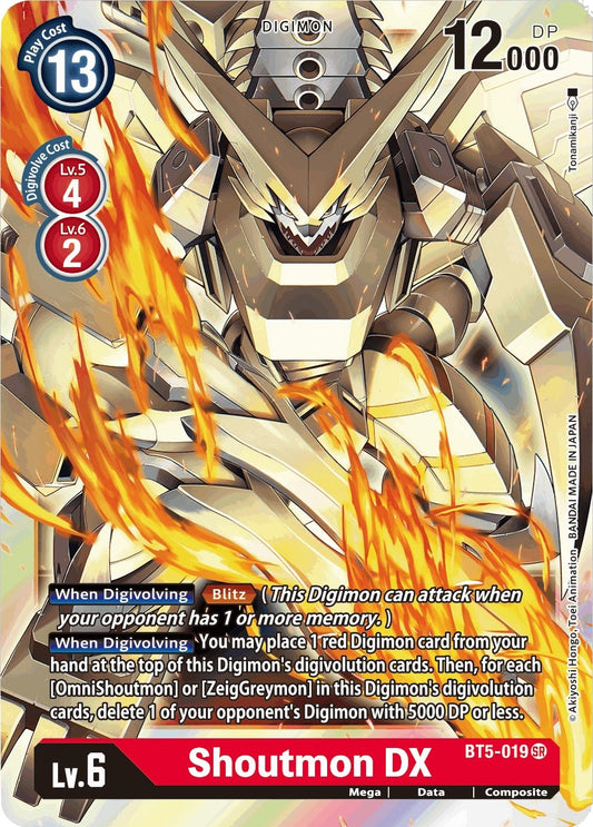 Shoutmon DX (BT5-019 SR) (BT05)