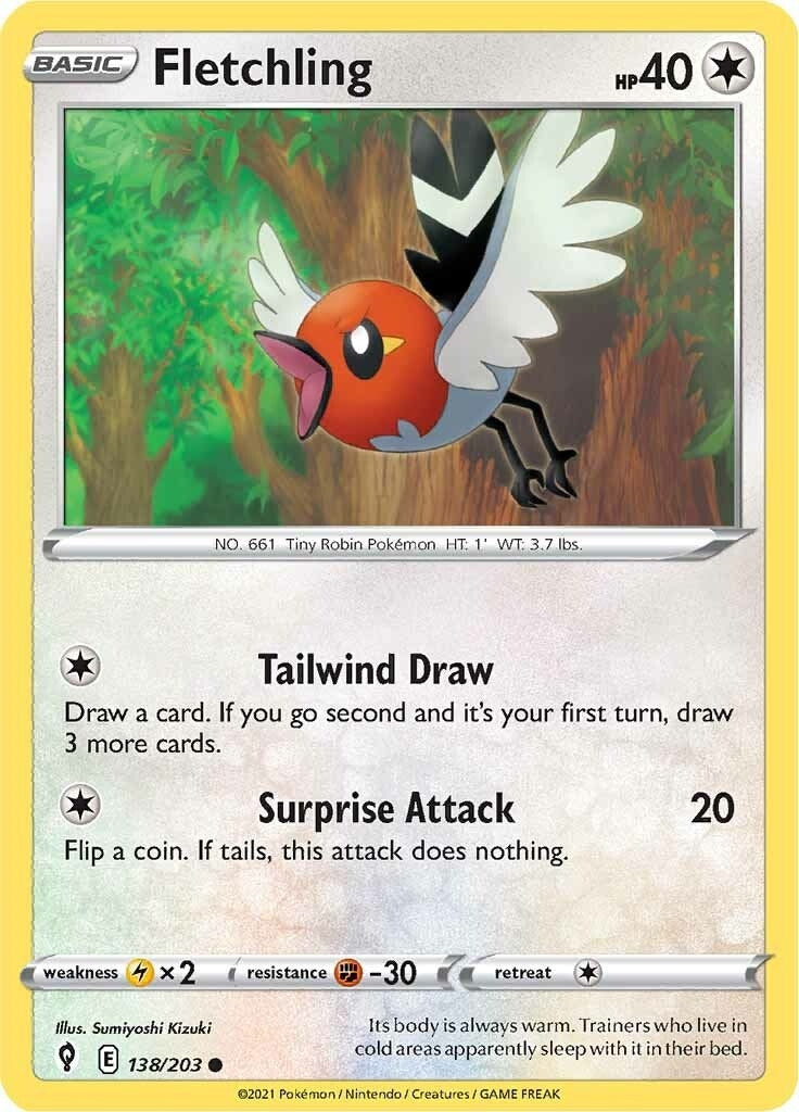Fletchling (138/203) (SWSH07)