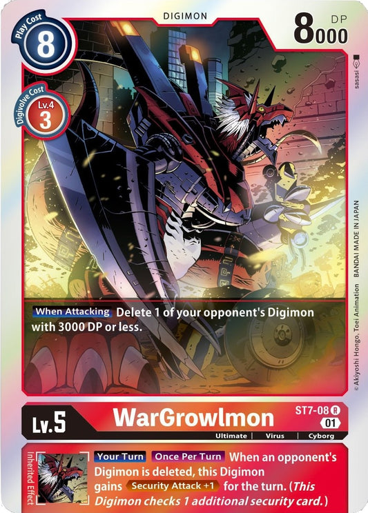 WarGrowlmon (ST7-08 R) (ST-7)