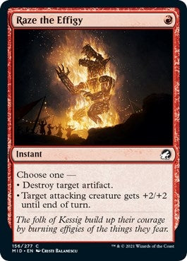 Raze the Effigy (156) (MID)