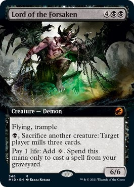 Lord of the Forsaken (Extended Art) (346) (MID)