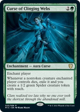 Curse of Clinging Webs (25) (MIC)