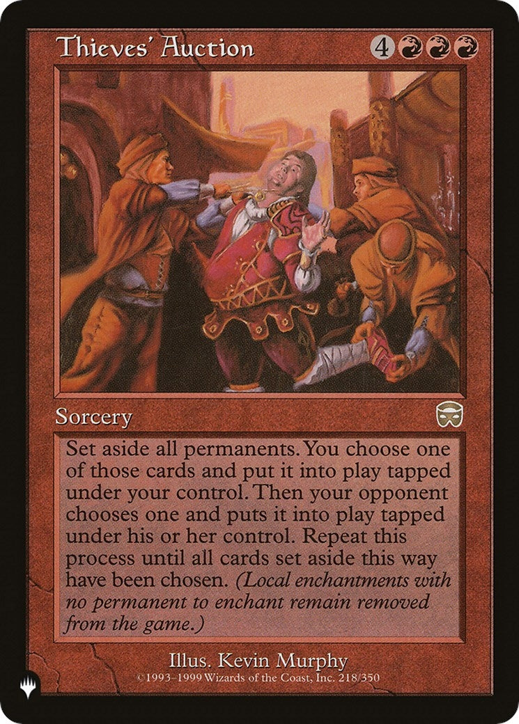 Thieves' Auction (218/350) (LIST)