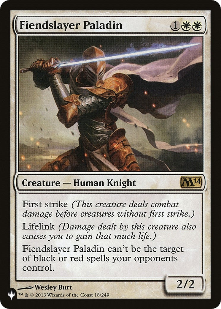 Fiendslayer Paladin (18/249) (LIST)