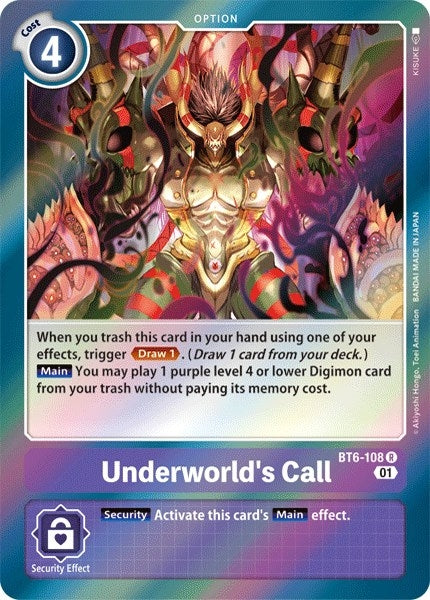 Underworld's Call (BT6-108 R) (BT06)