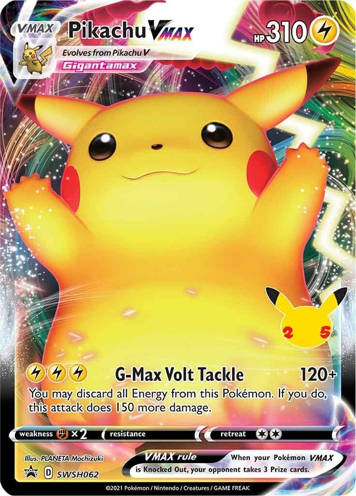 Pikachu VMAX - SWSH062 (SWSH062) (SWSD)