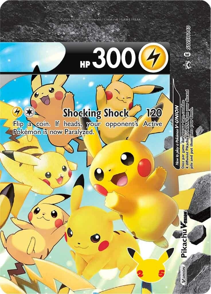 Pikachu V-Union - SWSH140 (SWSH140) (SWSD)