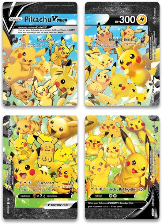Pikachu V-Union [Set of 4] (SWSD) – Card Dynasty