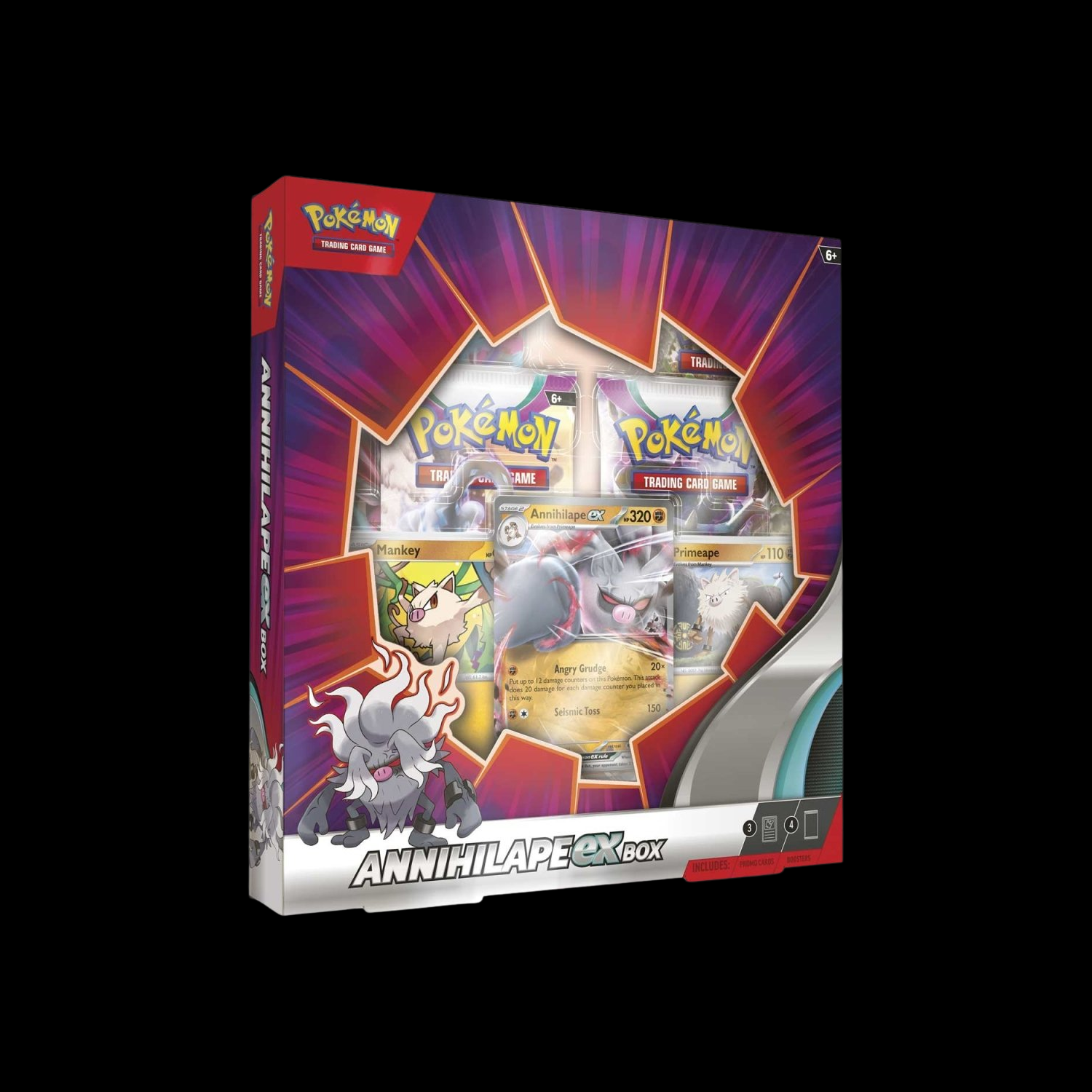 Pokemon Annihilape EX Box Card Dynasty Pokemon Annihilape EX Box Card Dynasty