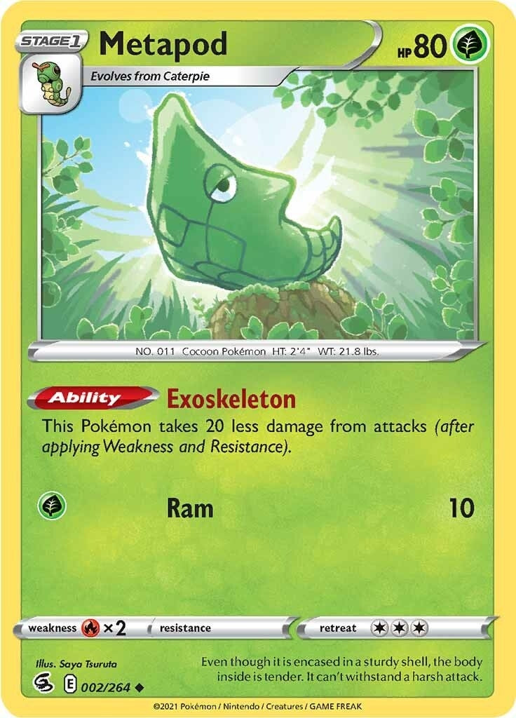 Metapod (002/264) (SWSH08)