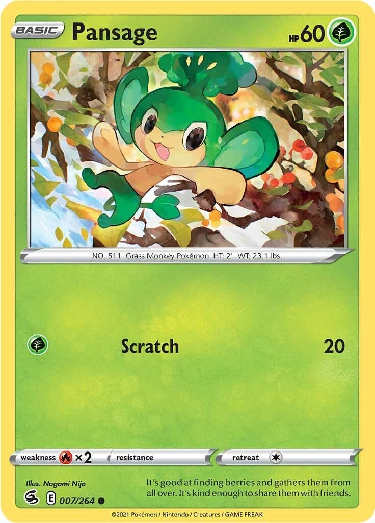 Pansage (007/264) (SWSH08)