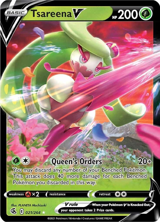 Tsareena V (021/264) (SWSH08: Fusion Strike) (SWSH08)
