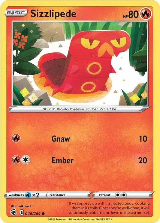Sizzlipede (46) (046/264) (SWSH08)