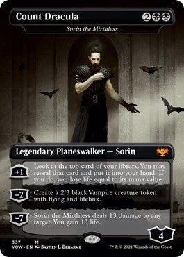 Count Dracula - Sorin the Mirthless (337) (Innistrad: Crimson Vow) (VOW)