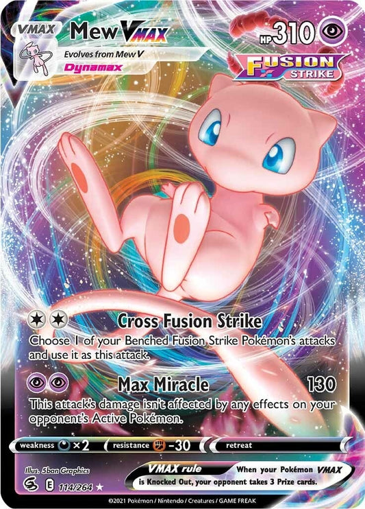 Mew VMAX (114/264) (SWSH08)