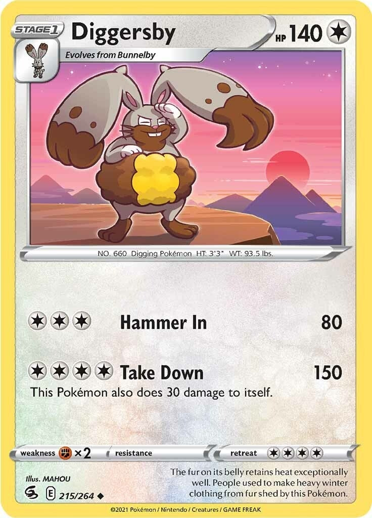 Diggersby (215/264) (SWSH08)