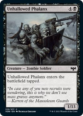 Unhallowed Phalanx (135) (VOW)