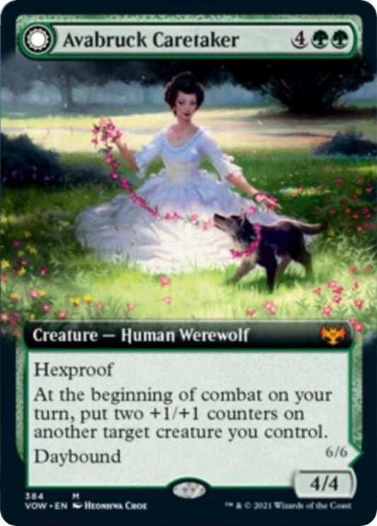 Avabruck Caretaker (Extended Art) (384) (Innistrad: Crimson Vow) (VOW)