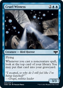 Cruel Witness (55) (VOW)