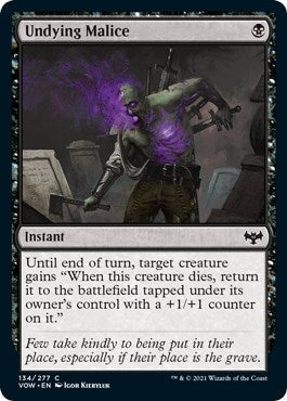 Undying Malice (134) (VOW)