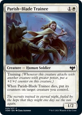 Parish-Blade Trainee (29) (VOW)