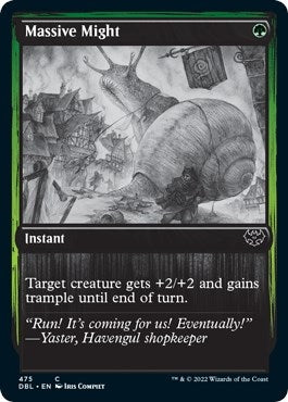 Massive Might (475) (DBL)