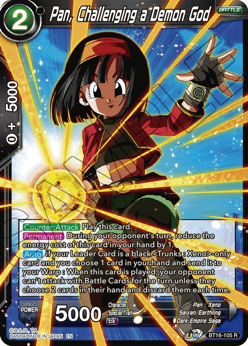 Pan, Challenging a Demon God (BT16-105) (Realm of the Gods) (DBS-B16)