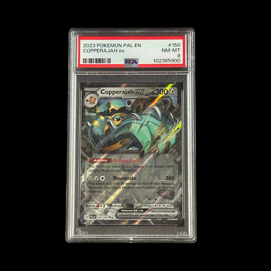 Pokemon Slab Copperajah EX Paldea Evolved Holo 150/193 PSA 8 NM 2023