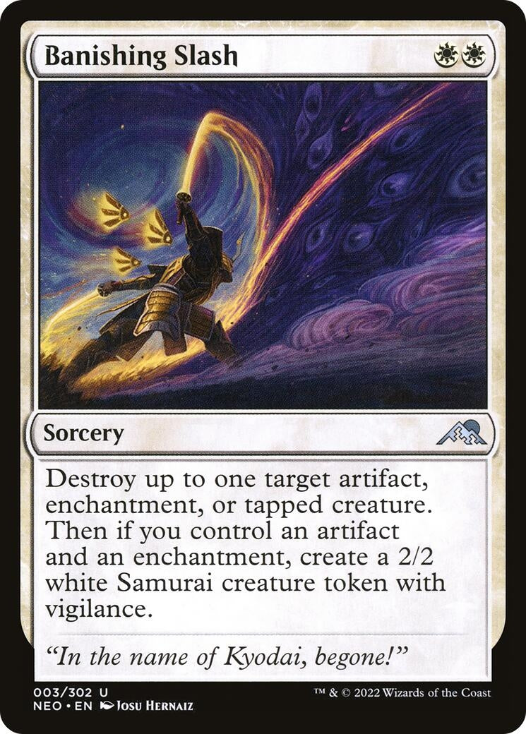 Banishing Slash (3) (NEO)