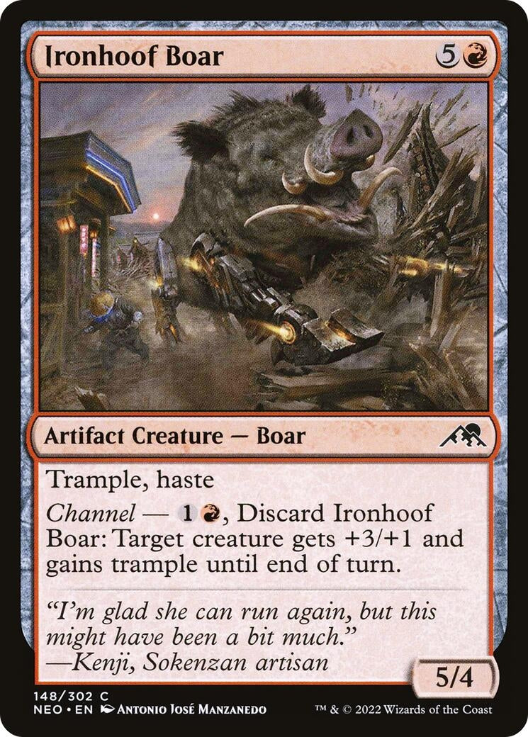 Ironhoof Boar (148) (NEO)