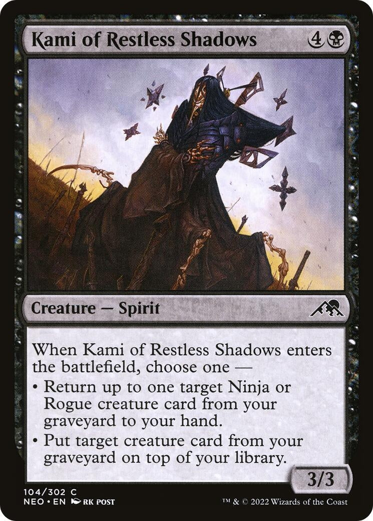 Kami of Restless Shadows (104) (NEO)