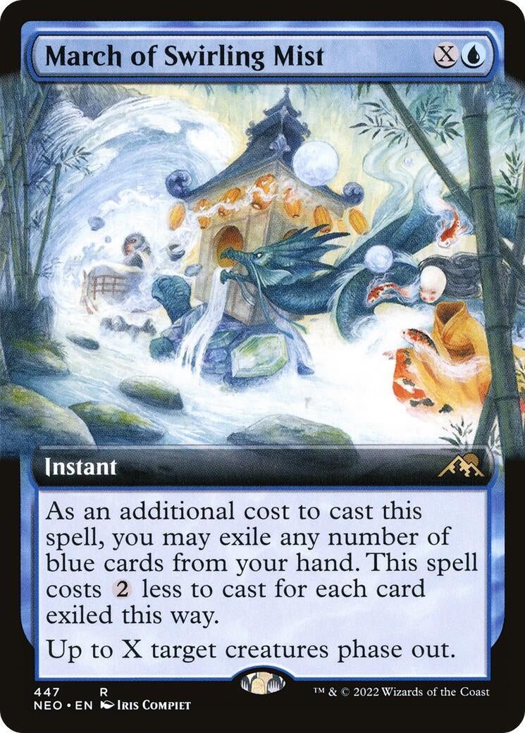 March of Swirling Mist (Extended Art) (447) (NEO)
