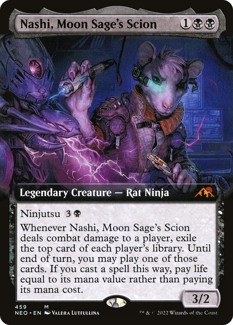 Nashi, Moon Sage's Scion (Extended Art) (459) (NEO)