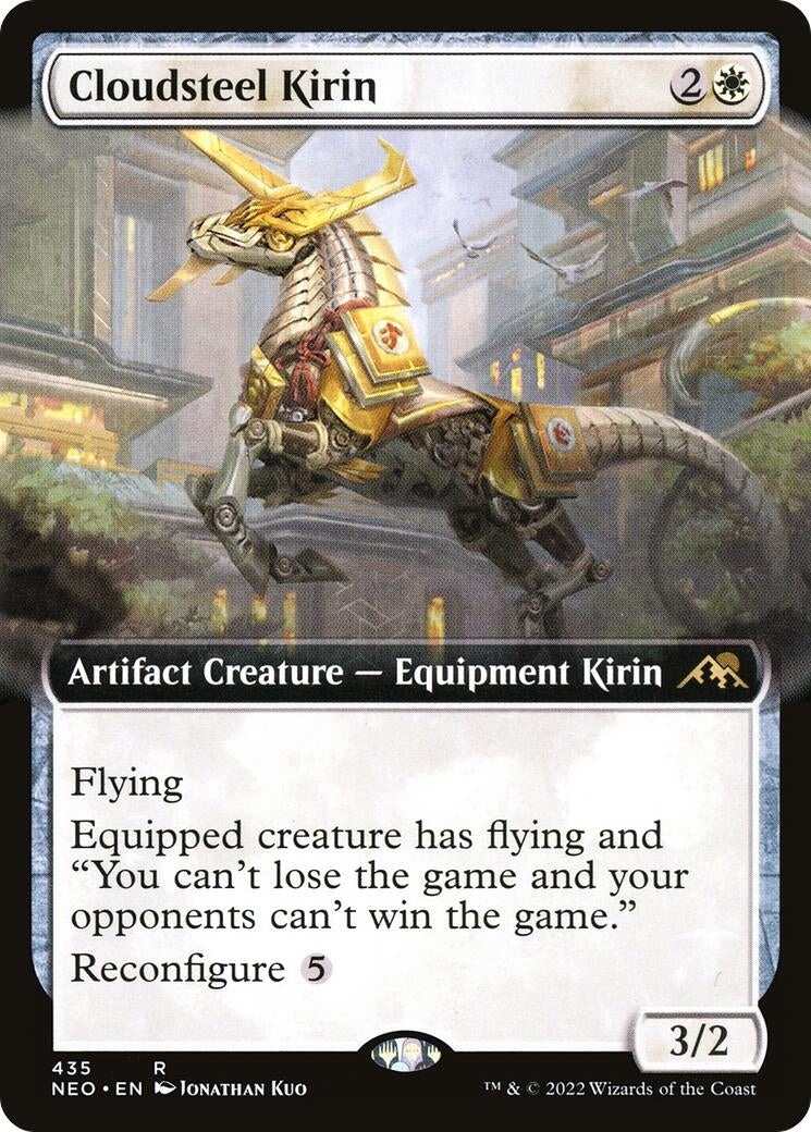 Cloudsteel Kirin (Extended Art) (435) (NEO)